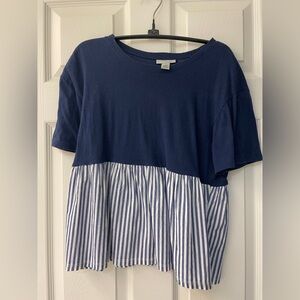 Halogen Peplum t-shirt